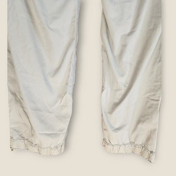 American Eagle Outfitters Pants Women's Sz 14 Cargo Light Weight Zipped Hems - Picture 5 of 10